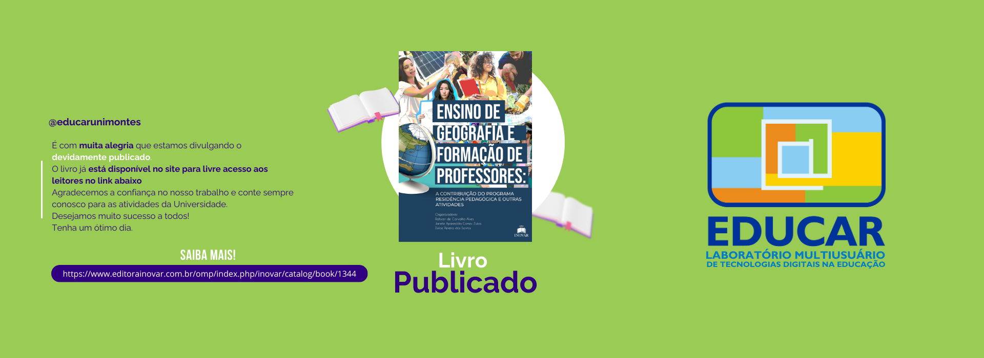 Publicação livro